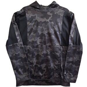 Y2K Womens XXL  Camo Lined Hoodie Quick-Dri Pouch Pocket‎ Outdoor Streetwear